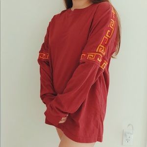 UO long sleeve with detailing